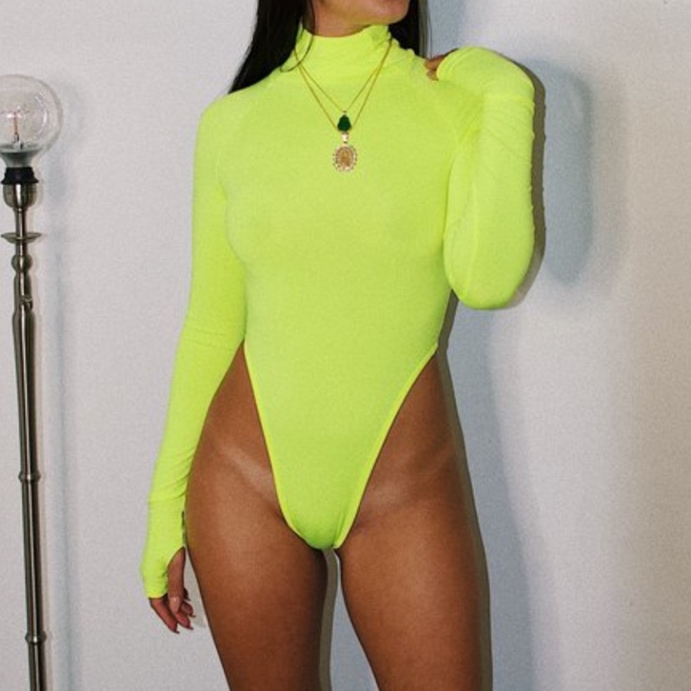 Neon Hi-Rise BODYSUIT